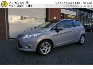 Ford Fiesta 1.4 TITANIUM ORIGINEEL NEDERLANDS 3 DEURS RECENT NWE DISTRIBUTIERIEM ECC AIRCO CRUISECONTROL PARKEERSENSOREN BLUETOOTH 15INCH LMV ELECTR.RAMEN-SPIEGELS
