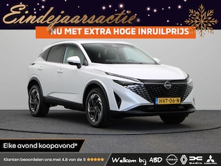 Nissan Qashqai 158pk MHEV Xtronic N-Connecta | Automaat | 18" Lichtmetalen Velgen | Stoel, Stuur en Voorruitverwarming | Adaptieve Cruise Control | Keyless Entry |