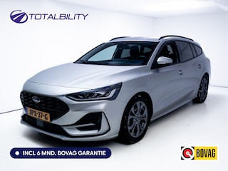 Ford Focus Wagon 1.0 EcoBoost Hybrid ST Line 126 PK | Stoel-, Stuur-, en voorruitverwarming | Privacy Glass | Audio Navigatie SYNC4, Cruise, Led, Lendesteun, Parkeerpilot, Parkeersensoren V+A