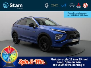 Mitsubishi Eclipse Cross 187pk PHEV Black Edition Automaat 360° Camera | Adapt. Cruise | Parkeersens. v+a | Stoel-/stuurverw.