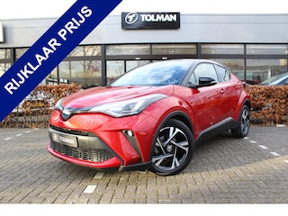 Toyota C-HR 1.8 Hybrid Dynamic Plus Bi-Tone | Rijklaar | Stoel-/stuurverw. | Blind Spot | LED | Apple/Android | Keyless | Parkeersens. v+a