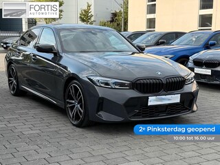 BMW 320d xDrive M-SPORT ** LED, NAVI+, HALF-LEDER, HuD, ACC, 19-inch LMV, DRAVIT GRAU ** 1e EIG - UNFALLFREI - BMW GAR ** ** INFORMEER OOK NAAR ONZE AANTREKKELIJKE FINANCIAL-LEASE TARIEVEN **