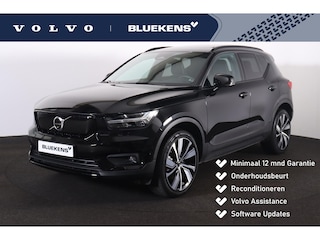Volvo XC40 Recharge Ultimate 70 kWh - Panorama/schuifdak - IntelliSafe Assist & Surround - 360º Camera - Harman/Kardon audio - Adaptieve LED koplampen - Verwarmde voorstoelen & stuur - Parkeersensoren voor & achter - Elektr. bedienb. voorstoelen met geheugen links - Draadloze tel. lader - Extra getint glas - Elektr. inklapbare trekhaak - 20' LMV