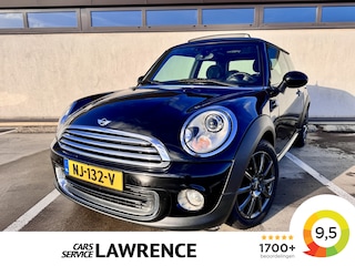 Mini Mini 1.6 MINIMALIST Salt | Pano-dak | Navie | Leer | Mooie complete uitvoering