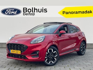Ford Puma EcoBoost Hybrid 155 pk ST-Line X | Pano | Winter Pack | Elek. a. klep | Adapt. cruise | B&O | 100% dealer onderh. |