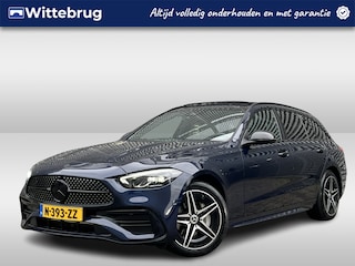 Mercedes-Benz C-klasse Estate 300 e AMG Line / Digitaal dashboard / Pano / Navigatie / Leder / App connect / Camera / PDC V+A / Lichtmetaal 18 inch /