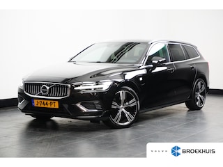 Volvo V60 2.0 T6 Recharge AWD Inscription | PDC V+A en 360 camera | Blis | Stoel + Stuurverwarming | Harman & Kardon | Keyless Entry + Start | Elektrische achterklep | Extra getint glas |