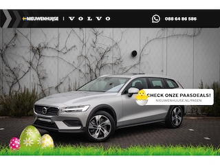 Volvo V60 2.0 B5 AWD Plus | Adaptieve Cruise Control | Schuif -/ Kanteldak | 360 Camera | Trekhaak | All-Seasons | Stoel + Stuurverwarming | Dodehoek Detectie | Leder | Keyless | Verwarmbare Voorruit |