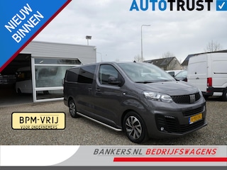 Fiat Scudo 2.0 MultiJet 145PK, L3, Dubbel cabine, Airco, Automaat, Marge-auto
