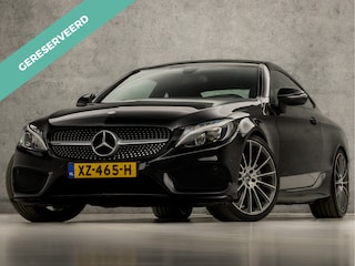 Mercedes-Benz Coupé 180 AMG Sport 157Pk Automaat (SCHUIFDAK, NAVIGATIE, STOELVERWARMING, LEDER/ALCANTARA, ZWART HEMEL, SPORTSTOELEN, FLIPPERS, LED KOPLAMPEN, NIEUWE APK, NIEUWSTAAT)