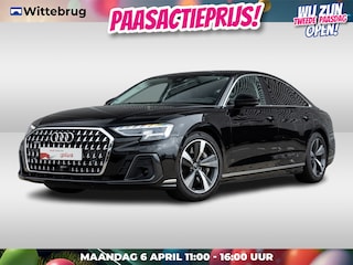 Audi A8 60 TFSI e 462pk tiptronic quattro | Assistentiepakket plus | Head Up | Servo | Ventilatie + Massage v+a | Bang & Olufsen | Memory | OLED | Stuurverwarming | Luchtvering