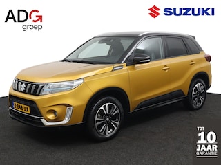 Suzuki Vitara 1.4 Boosterjet Style Smart Hybrid Lederen/ Stof bekleding| Keyless Entry | Dodehoek Detectie | Navigatie | Parkeersensoren Rondom | Origineel NL |