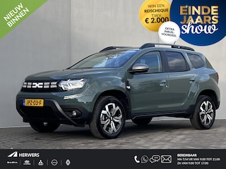 Dacia Duster 1.3 TCe 150 Journey Automaat / Fabrieksgarantie tot 04-2027 < 100.000 km / Dealer onderhouden / Navigatie / Camera / Dode hoek detectie / Apple Carplay Android / Stoelverwarming / 17" LM met All Season banden /