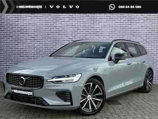 Volvo V60 2.0 T6 Plug-in hybrid AWD Plus Dark | 360° Camera | Stoel en stuurverwarming | Trekhaak | Adaptieve cruise control | Harman/Kardon audio | BLIS dodehoekdetectie |