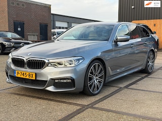 BMW 5-serie Touring 530i High Executive M-Sport ACC HUD PDC Memory Stoelverw. + Ventilatie. Luchtvering.