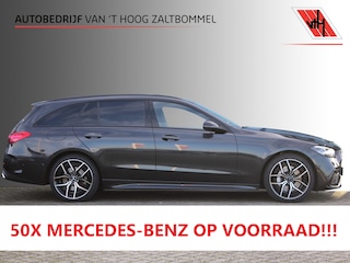 Mercedes-Benz C-klasse Estate 300e AMG Line NIGHT PAKKET DISTRONIC SFEER CARPLAY CAMERA MULTIBEAM 19''