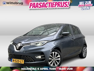 Renault Zoe R135 Intens 52 kWh / Navigatie / Half leer / Climate controle / Camera / Parkeersensoren V+A / Lichtmetaal 16 inch /