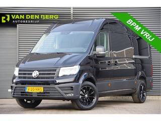 Volkswagen Crafter 35 2.0 TDI L3H3 177PK AUT. 2X SCHUIFDEUR, LED, TREKHAAK, STOELVERWARMING, CAMERA, NAVI, CRUISE, AIRCO, PARKEERSENSOREN, NIEUW!