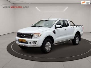 Ford Ranger 2.2 TDCi XLT Super Cab * 4 PERSOONS * TREKHAAK * GRIJS KENTEKEN * EXCL BTW *