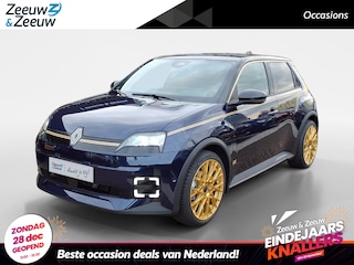 Renault 5 urban range iconic cinq 40 kWh | Bleu d'Or 3/25 | Pack Winter | Carplay | Gouden Velgen | Unieke Uitvoering |