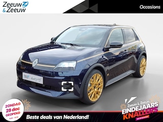 Renault 5 urban range iconic cinq 40 kWh | Bleu d'Or 3/25 | Pack Winter | Carplay | Gouden Velgen | Unieke Uitvoering |