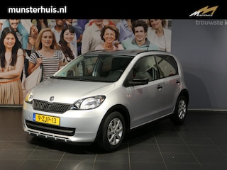 Skoda Citigo 1.0 Greentech Expedition - Airco - Radio - Elektrische ramen - Metallic zilver