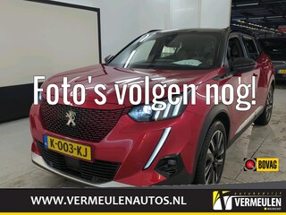 Peugeot 2008 EV 50kWh 136PK GT + 18"/ Navi/ Clima/ Camera/ Full-LED/ Stoerverwarming/ 3-Fase/ SOH 93%/ NL auto