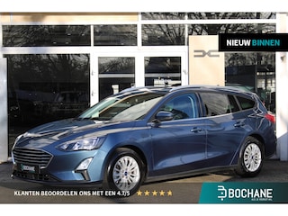 Ford Focus Wagon 1.0 EcoBoost Hybrid Titanium X Business Armsteun | Navigatiesysteem | Cruise control | Achterruitrij camera