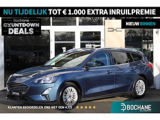 Ford Focus Wagon 1.0 EcoBoost Hybrid Titanium X Business Armsteun | Navigatiesysteem | Cruise control | Achterruitrij camera