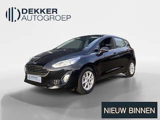 Ford Fiesta 1.0 EcoBoost Hybrid 125 pk Titanium 5-deurs Navigatie-Apple Carplay/Android Auto - parkeersensoren achter -cruise control