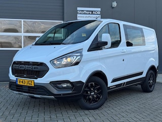 Ford Transit Custom 2.0 TDCI 130pk L1H1 DC Trail | Trekhaak | Navi | Leder | Camera | Winterpack | CarPlay | DAB | 16 inch | 6pers