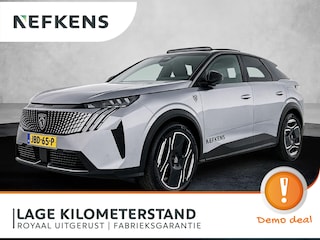 Peugeot 3008 SUV GT 1.6 Plug-in Hybrid 195pk Automaat | DEMO | Lage kilometerstand! | Navigatie | Panoramadak | 360 graden camera | Leder interieur | Elektrisch verstelbare massagestoel | 20" lichtmetalen velgen