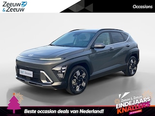 Hyundai Kona 1.6 GDI HEV Premium | Perfecte staat! | 360 camera | Stoelverwarming + koeling | Leder