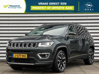 Jeep Compass 1.3 MultiAir 150pk Automaat Limited | Navigatie | Trekhaak | Climate Control | NL Auto | LED | 18 inch lichtmetalen velgen