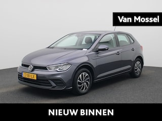 Volkswagen Polo 1.0 TSI Life | 95 PK | Airco | Navigatie | Apple Carplay | Adaptive Cruise Control | Lane Assist | Stoelverwarming | Achteruitrijcamera | Parkeersensoren |