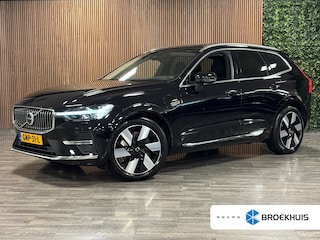 Volvo XC60 T6 AWD Recharge Ultra Bright Luchtvering | Trekhaak | 360 Camera | Head-Up Display | Harman Kardon | Adaptieve Cruise Control | Stoelverwarming voor+achter | Stuurwielverwarming | Schuifdak | Full LED Meesturende koplampen | Pilot Assist | BLIS Dode Hoek Detectie | Elektrische voorstoelen geheugen | Lederen bekleding | Zitting verlenging voorstoelen | Lederen dashboard | 20 Inch | Google Infotainment | Keyless Drive | Parkeersensoren voor+achter | Privacy Glass | Elektrisch bedienbare achterklep | DAB Radio | Apple Carplay/Android Auto | Alarm Klasse III | Draadloos telefoon opladen | Volvo On Call met mobiele App functie | Onyx Black Metallic |