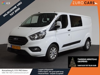 Ford Transit Custom 300 2.0 TDCI L2H1 Trend Dubbele Cabine Automaat Airco Navi Cruise Trekhaak