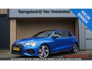 Audi A3 Sportback 2.0 TFSI 310pk Quattro Pano.dak B&O RS-Seat Nappa HUD *Black Optik* 19inch LM Audi Sport  *Arablau Pearl * *Unieke S3*