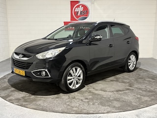 Hyundai ix35 2.0i i-Catcher, Automaat, Achteruitrijcamera, Navigatie, Leder, Electr. schuifdak, 18 inch, Trekhaak, Clima, Cruise, Dealer onderhouden, 2e eigenaar