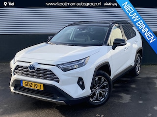 Toyota RAV4 2.5 Hybrid AWD Executive edition Trekhaak 13-polig, Bi-tone zwart dak, dodehoek detectie, seat memory navigatie, Apple CarPlay/Android Auto, stoelverwarming