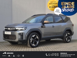 Dacia Bigster 1.8 Hybrid 155 Extreme Automaat / Fabrieksgarantie tot 06-2028 / Glazen Schuif- en Kanteldak / Stoel, Stuur & Voorruit Verwarming / Elektrische Achterklep / Adaptief Cruise Control / Apple Carplay & Android Auto / Climate Control / Achteruitrijcamera /