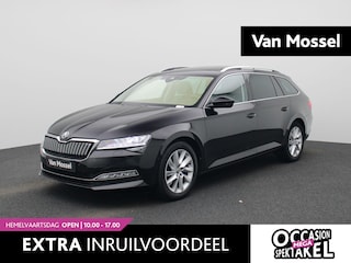 Skoda Superb Combi 1.4 TSI iV Clever+ | Automaat | Panoramadak | Lederen Bekleding | Stoel + Stuurverwarming | Camera | Memory |