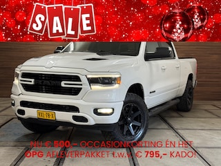 Dodge Ram 1500 5.7 V8 4x4 Crew Cab 5'7 Sport | Soft Cover | Full option | Camera | Trekhaak | White Edition |
