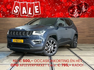 Jeep Compass 4xe 240 Plug-in Hybrid Electric S | Alpine | 19' inch | Leder | Trekhaak | LED