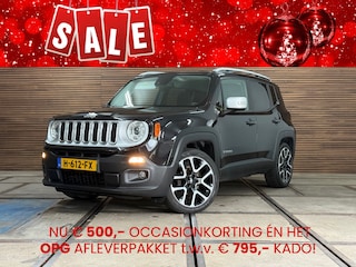 Jeep Renegade 1.4 MultiAir Limited 140PK | Winter-pakket | Navigatie- en sound-pakket | Ambient LED | ACC | 19inch LMV | PDC |