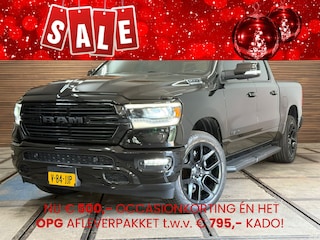 Dodge Ram 1500 5.7 V8 4x4 Crew Cab Sport | Full BLACK | Camera | ALPINE | Soft Cover | Apple Carplay | Cruise |