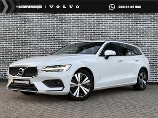 Volvo V60 2.0 B3 Business Pro | Adaptive cruise control | Stoel- en stuurverwarming | Parkeersensoren voor + achter | Achteruitrijcamera | Voorruitverwarming | Dode hoek detectie BLIS | 17" velgen |