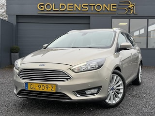 Ford Focus Wagon 1.0 First Edition 1e Eigenaar,Trekhaak,Navi,125pk,Clima,Cruise,N.A.P,6 Bak,Pdc V+A,Lm velgen,Apk tot 08-2026