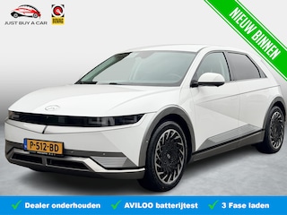 Hyundai Ioniq 5 Lounge 73kWh / 3 fase / NL Auto / Fabrieksgarantie / Panorama / Relax Seats / Ventilatie en verwarming in de stoelen / V2L Connector / 360 camera / Adaptive cruise control / Apple carplay & Android / BOSE / Memory /