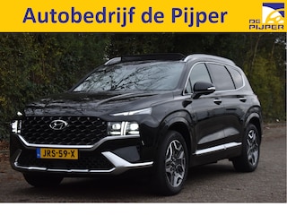 Hyundai Santa Fe 1.6 T-GDI PHEV Premium Plus Sky 265 pk | Zeer vol | Afn.trekhaak | Pano.dak | Keyless | HUD | Leder | Stoelventilatie | 360 gr.camera | Historie